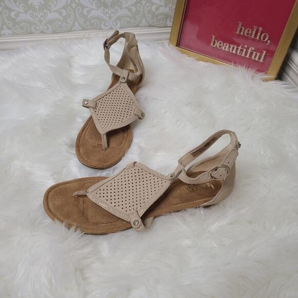 Koolaburra by Ugg Briona‎ Sandals Light Brown Size 8.5 - Picture 1 of 9